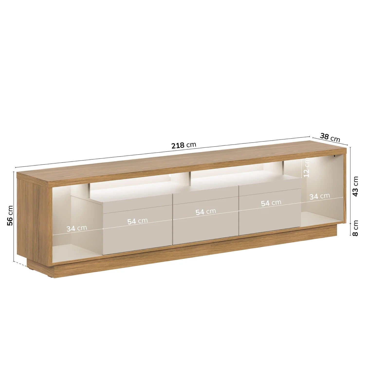 rack-para-tv-madeira-e-branco-218cm-com-medidas-detalhadas